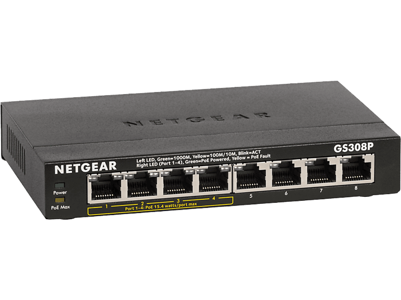 NETGEAR GS308P kopen? MediaMarkt