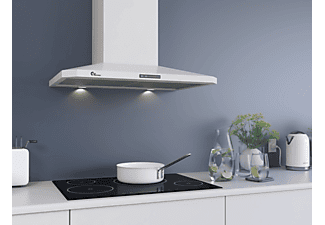 THERMEX Decor 787 Väggmonterad köksfläkt 90 cm - Rostfritt stål