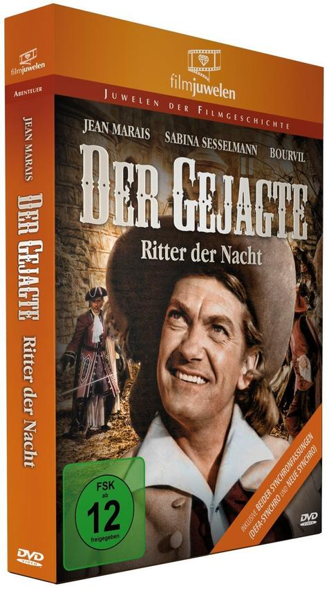 DVD-Box mit dem Titel 'Der Gejagte' und einem Mann mit Cowboyhut, auf weißem Hintergrund.