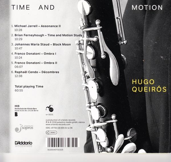 Hugo Queirós - Time and Motion  - (CD)