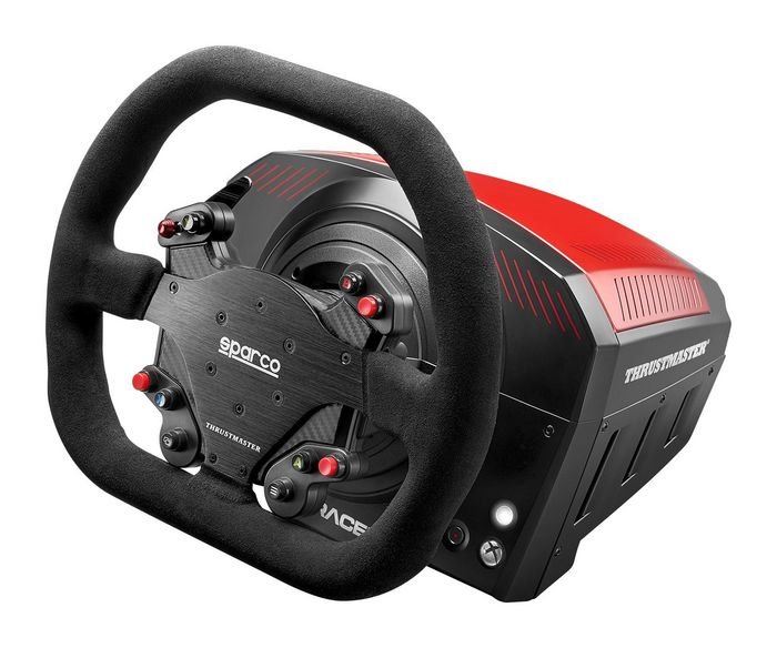 THRUSTMASTER TS-XW Racer Sparco P310 Racing Wheel [Swiss Edition], Lenkrad, Schwarz / Rot