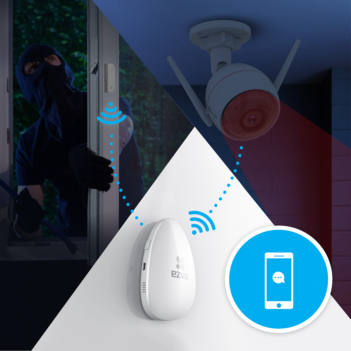 EZVIZ By Hikvision Husky Air 1080P FHD