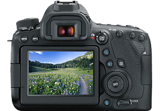 Cámara réflex - Canon EOS 6D Mark II Body, 26.2 MP, Full HD, 4K en Time-lapse, Negro
