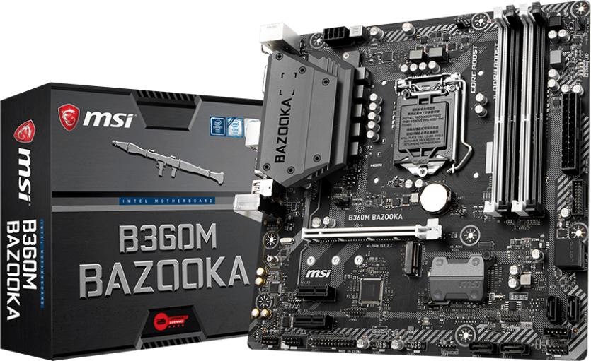 MSI Mainboard B360M Bazooka (7B24-001R)
