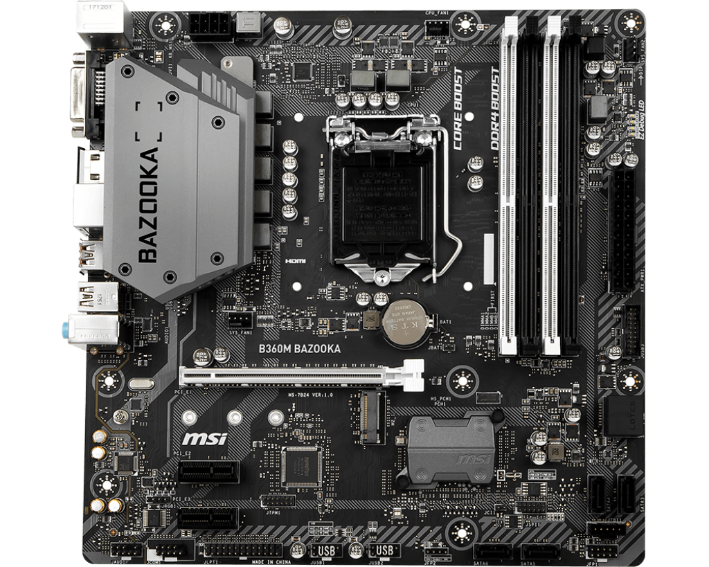 MSI Mainboard B360M Bazooka (7B24-001R)