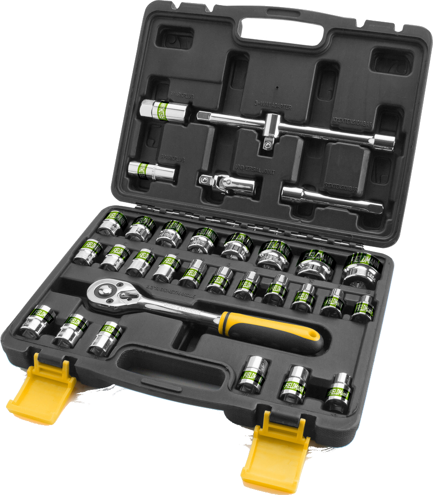 FIELDMANN FDG 5000-32R Dugókulcs készlet, 32 db-os