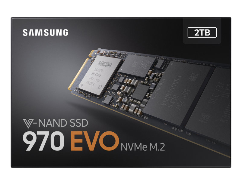 SAMSUNG Festplatte NVMe SSD 970 Evo 2TB