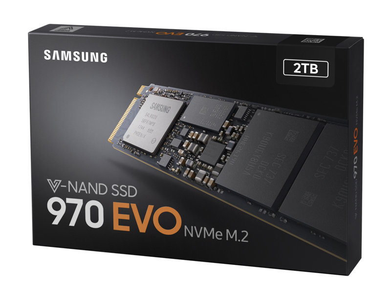 SAMSUNG Festplatte NVMe SSD 970 Evo 2TB