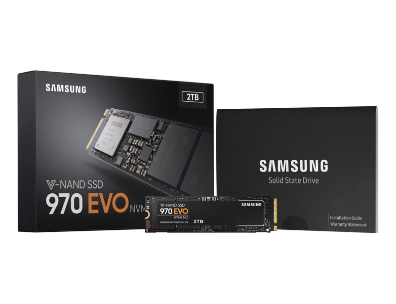 SAMSUNG Festplatte NVMe SSD 970 Evo 2TB