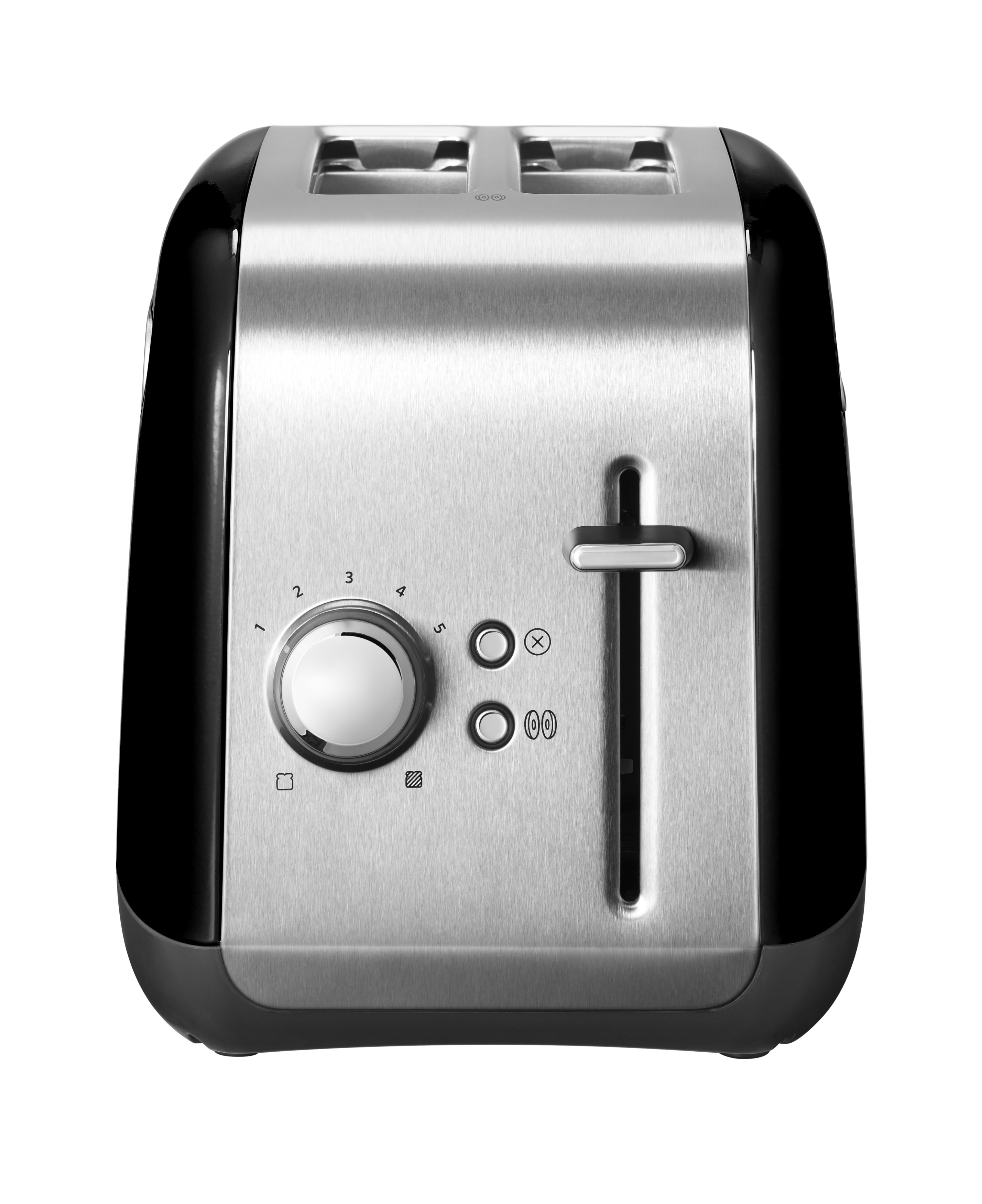 KITCHENAID 5KTMT2115EOB Classic 2) Onyxschwarz (1100 Watt, Schlitze: Toaster