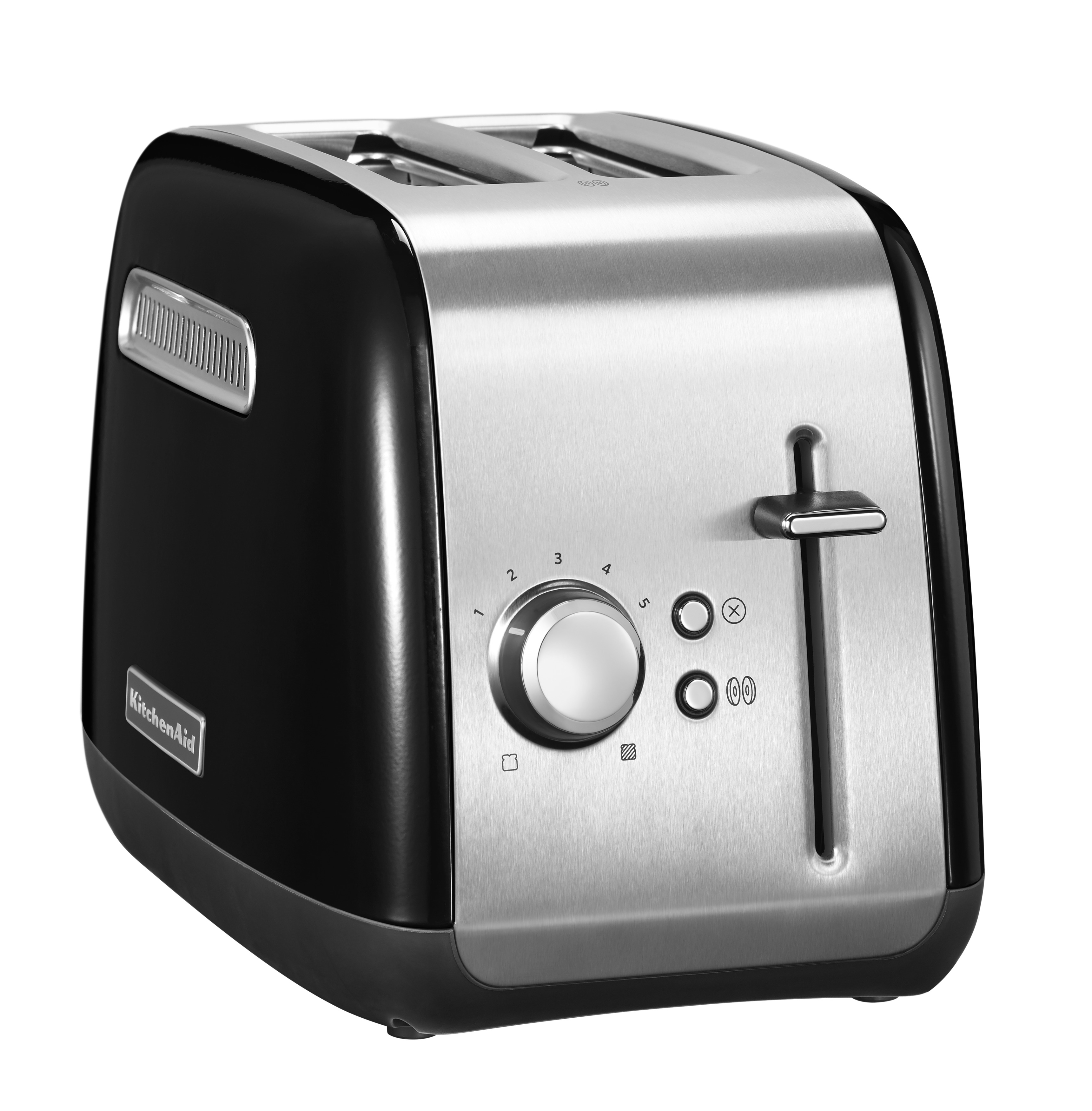 KITCHENAID 5KTMT2115EOB Classic Toaster Watt, (1100 Onyxschwarz Schlitze: 2)
