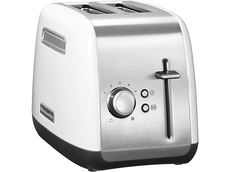 Toaster KITCHENAID 5KMT2115EWH Classic Toaster Weiß (Schlitze 2) Weiß MediaMarkt