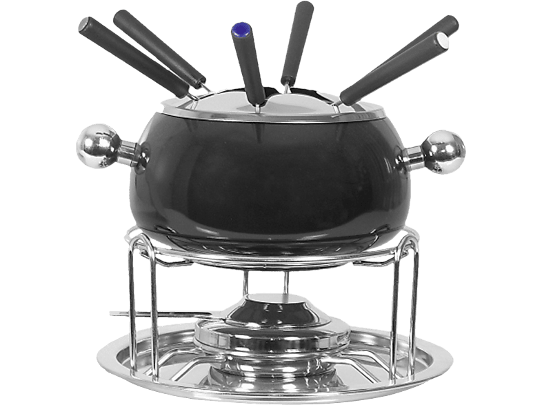 NOUVEL 307990 - Fondue & Fondue-Chinoise (Schwarz/Edelstahl)