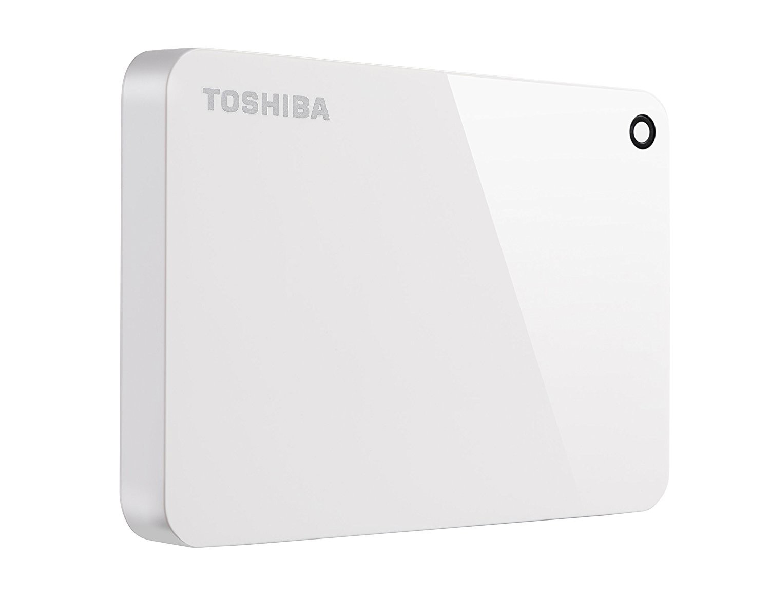 TOSHIBA Canvio Advance Festplatte, 2 TB HDD, 2,5 Zoll, extern, Weiß