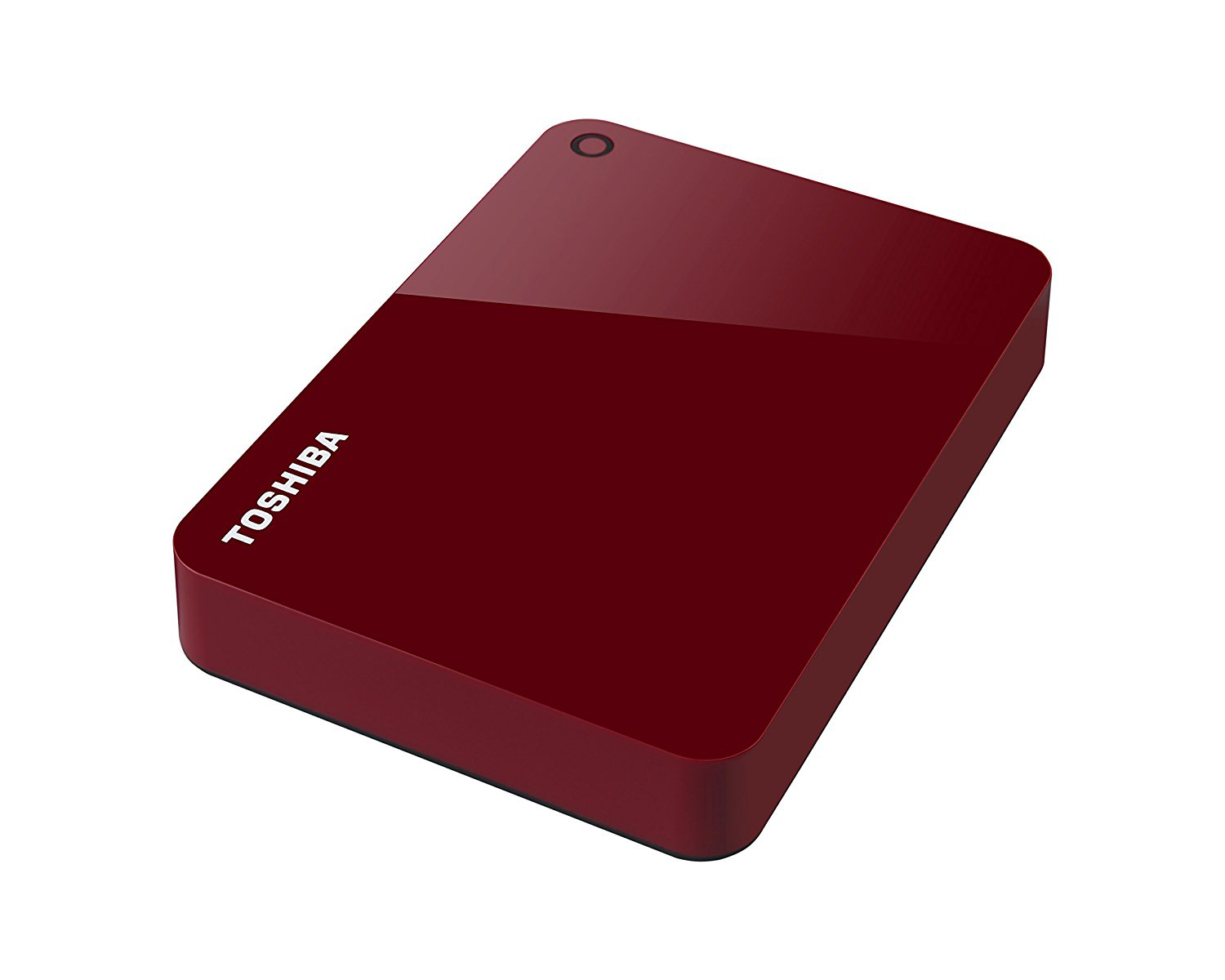 TOSHIBA Canvio Advance Festplatte, 3 TB HDD, 2,5 Zoll, extern, Rot