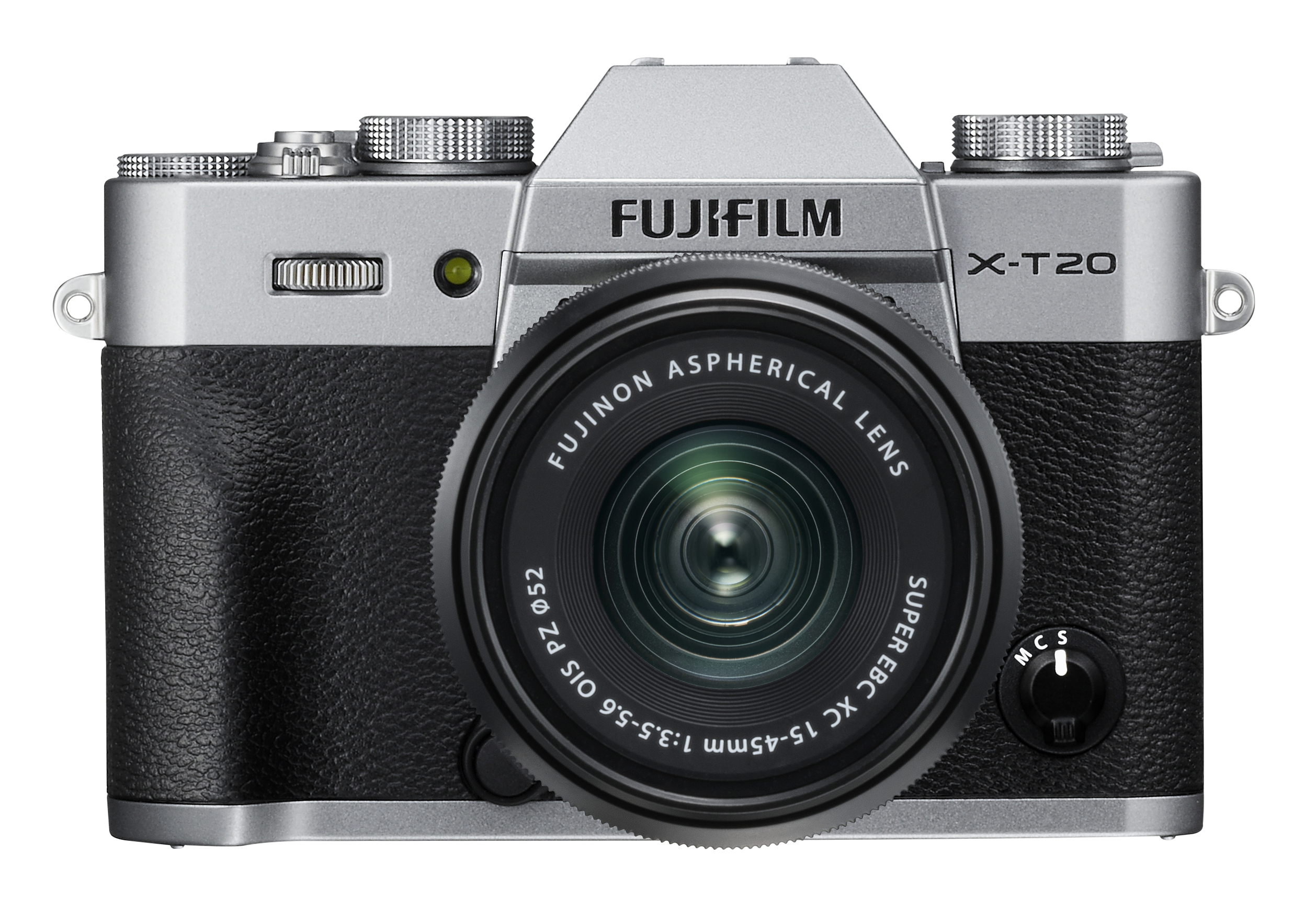 FUJIFILM X-T20 Kit Systemkamera mit Objektiv 15-45 mm, 7,6 cm Display, WLAN