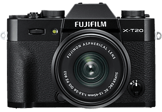 FUJIFILM X-T20+15-45MM/F3.5-5.6 XC OIS PZ - Appareil photo à objectif interchangeable Noir