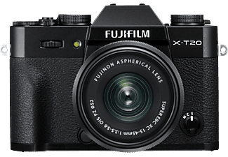 FUJIFILM X-T20+15-45MM/F3.5-5.6 XC OIS PZ - Fotocamera Nero