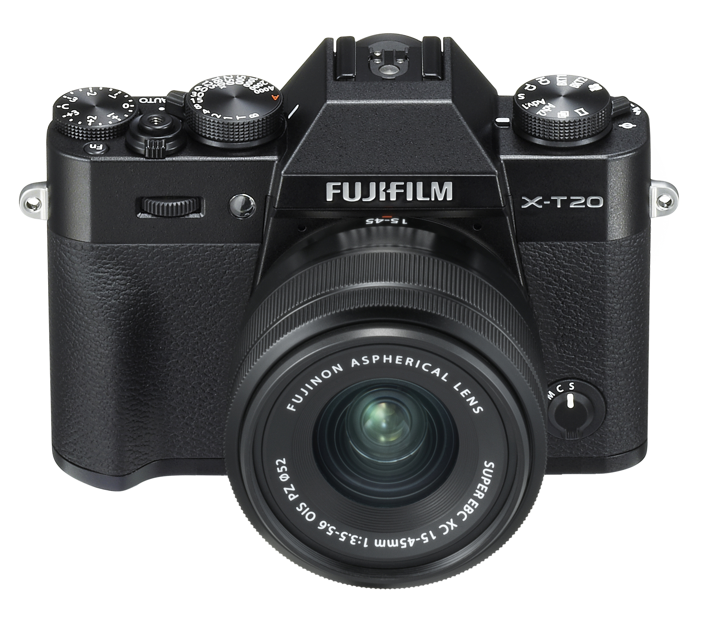 FUJIFILM X-T20 Kit Systemkamera mit Objektiv 15-45 mm, 7,6 cm Display, WLAN