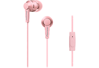PIONEER SE-C3T-P fülhallgató mikrofonnal, rózsaszín