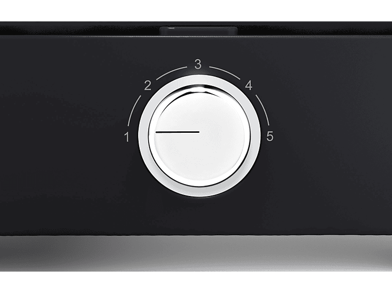 WMF 3200000400 Lono Elektrogrill, flach & gerippt, Schwarz/Silber (2300 Watt) — Foto 2 von 3