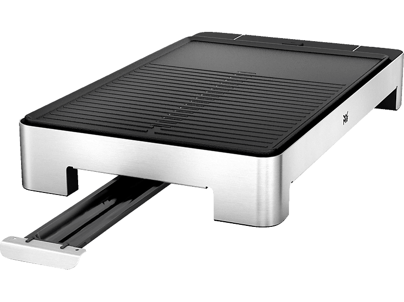 WMF 3200000400 Lono Elektrogrill, flach & gerippt, Schwarz/Silber (2300 Watt) — Foto 3 von 3