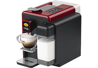 CAFFE CHICCO DORO S22 Red/Black - Kaffee Kapselmaschine (Rot, schwarz)