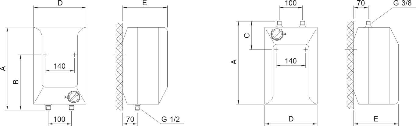 GORENJE TEGS10U Warmwasserspeicher