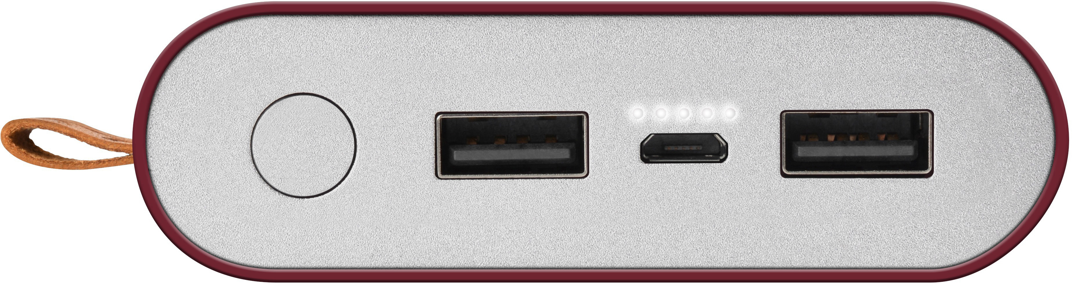 FRESH ‘N REBEL Ruby Powerbank 18000 mAh Rot