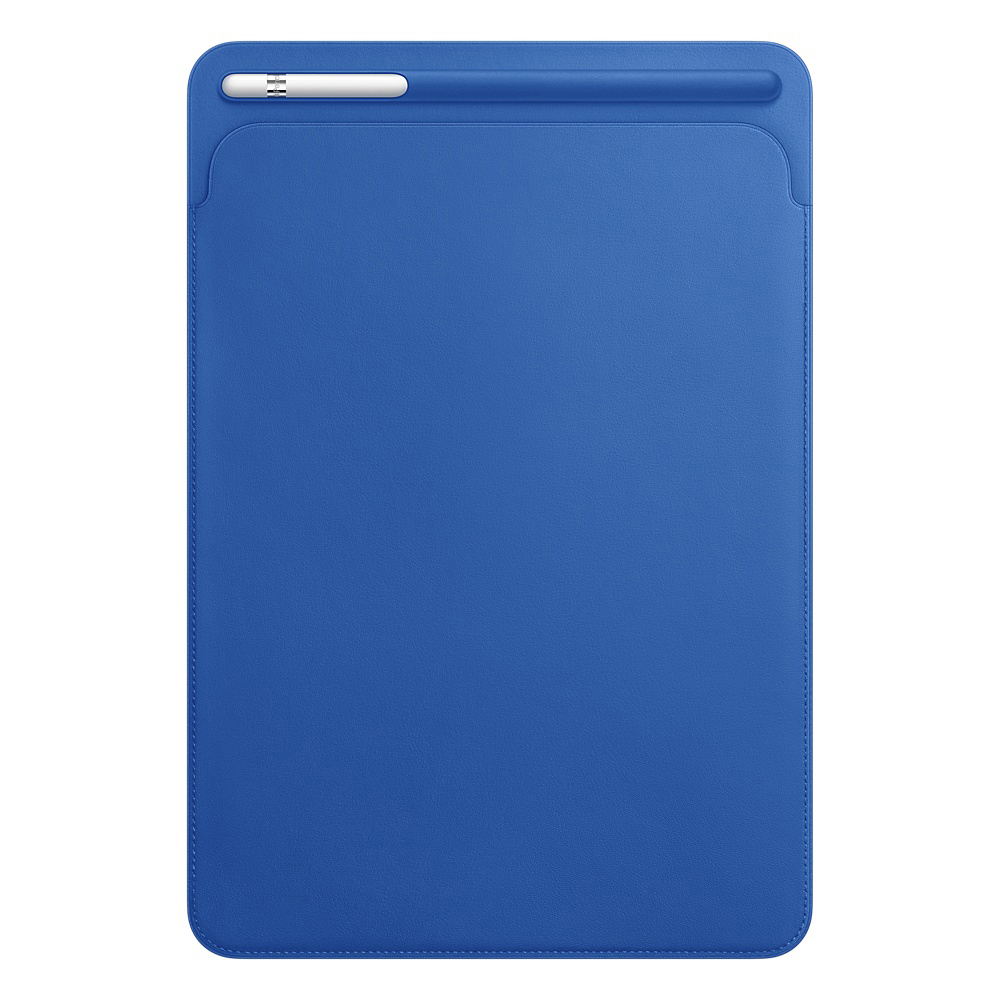 APPLE Lederhülle Sleeve, Sleeves, Apple, iPad Pro 10.5, Electric Blau