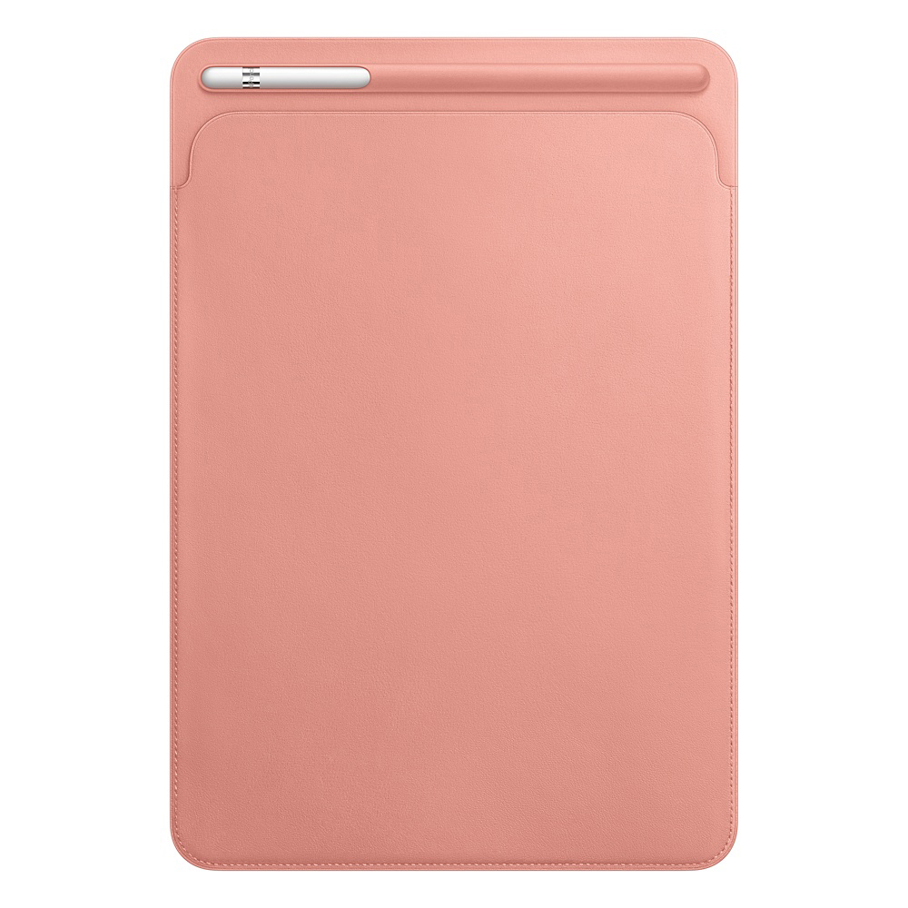 APPLE Lederhülle Sleeve, Sleeves, Apple, iPad Pro 10.5 Zoll, Zartrosa