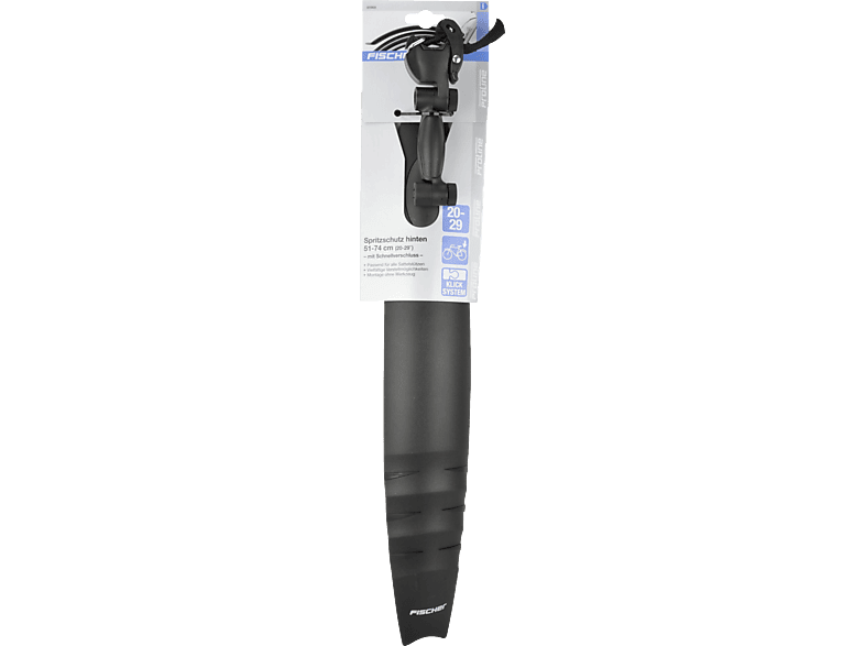 FISCHER 85969 Hinterrrad-Sattelstützschutzblech für 20-29" Schutzbleche