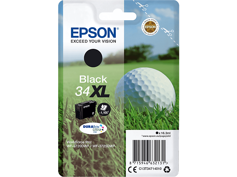 Epson 34XL Black Ink Cartridge