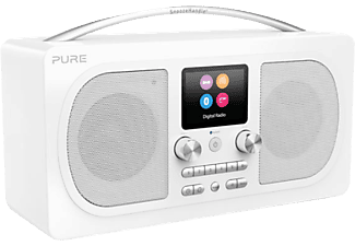 PURE DIGITAL Evoke H6 Prestige - Radio numérique (DAB+, FM, Blanc)