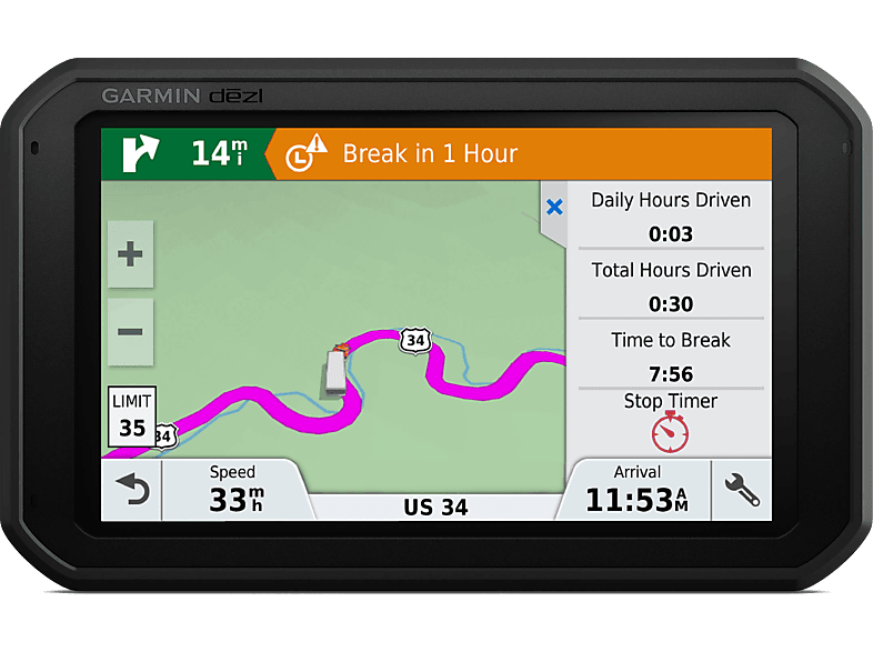 GARMIN GPS Dēzl 780 LMT-D (010-01855-10)