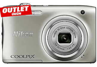 NIKON Coolpix A100 Silver Dijital Fotoğraf Makinesi Outlet