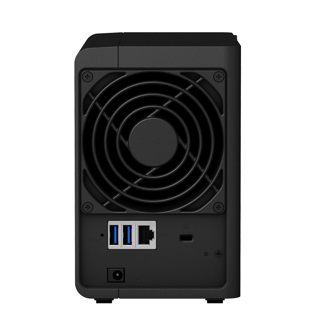SYNOLOGY DS 218 2 BAY NAS NAS 3,5 Zoll Anzahl Festplattenschächte: 2 Schwarz}