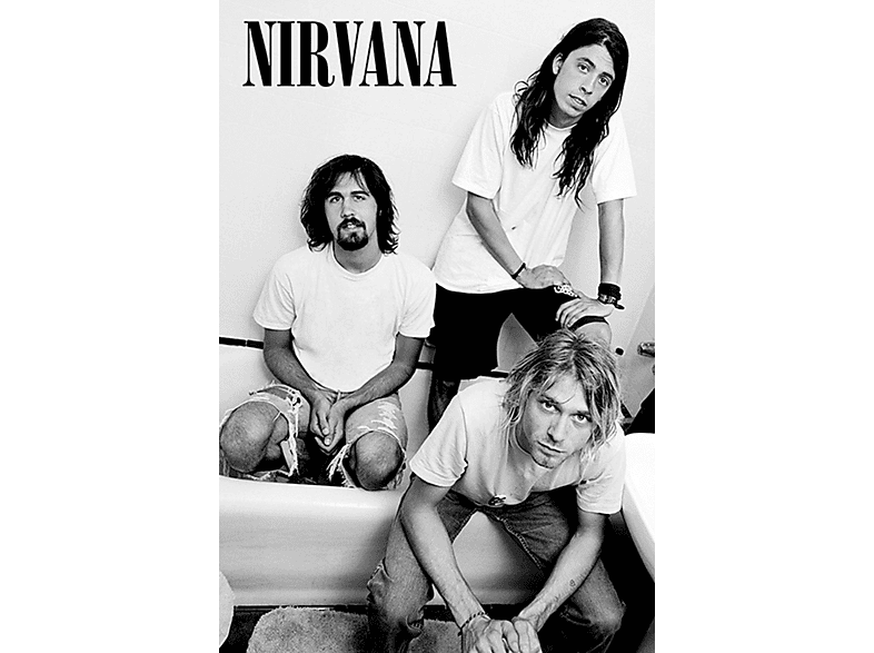 PYRAMID INTERNATIONAL Nirvana Poster Bathroom Großformatige Poster