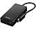 HAMA Lecteur cartes - Concentrateur-USB et lecteur de cartes (Noir)