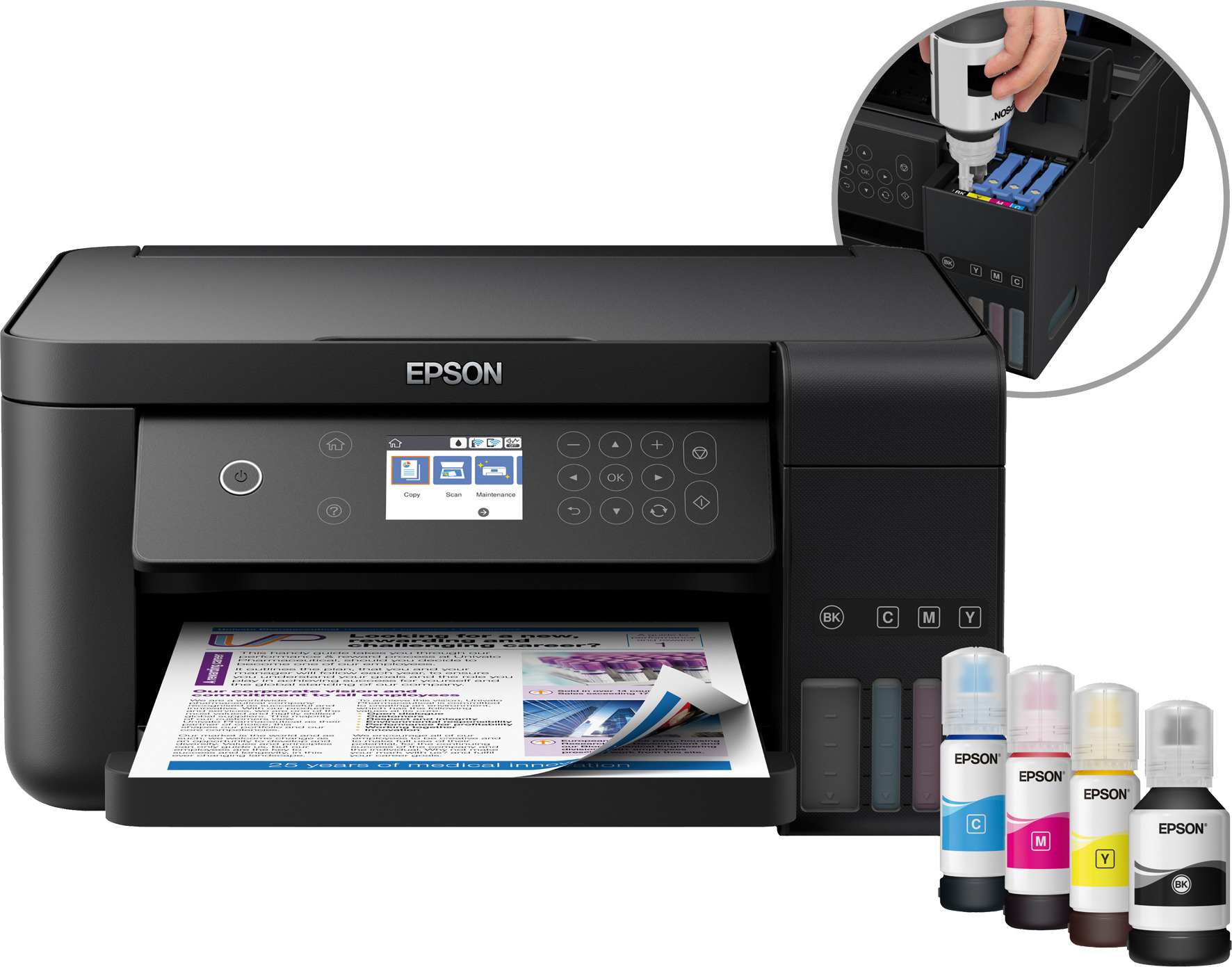 EPSON EcoTank ET-3700 3-in-1 Multifunktionsdrucker