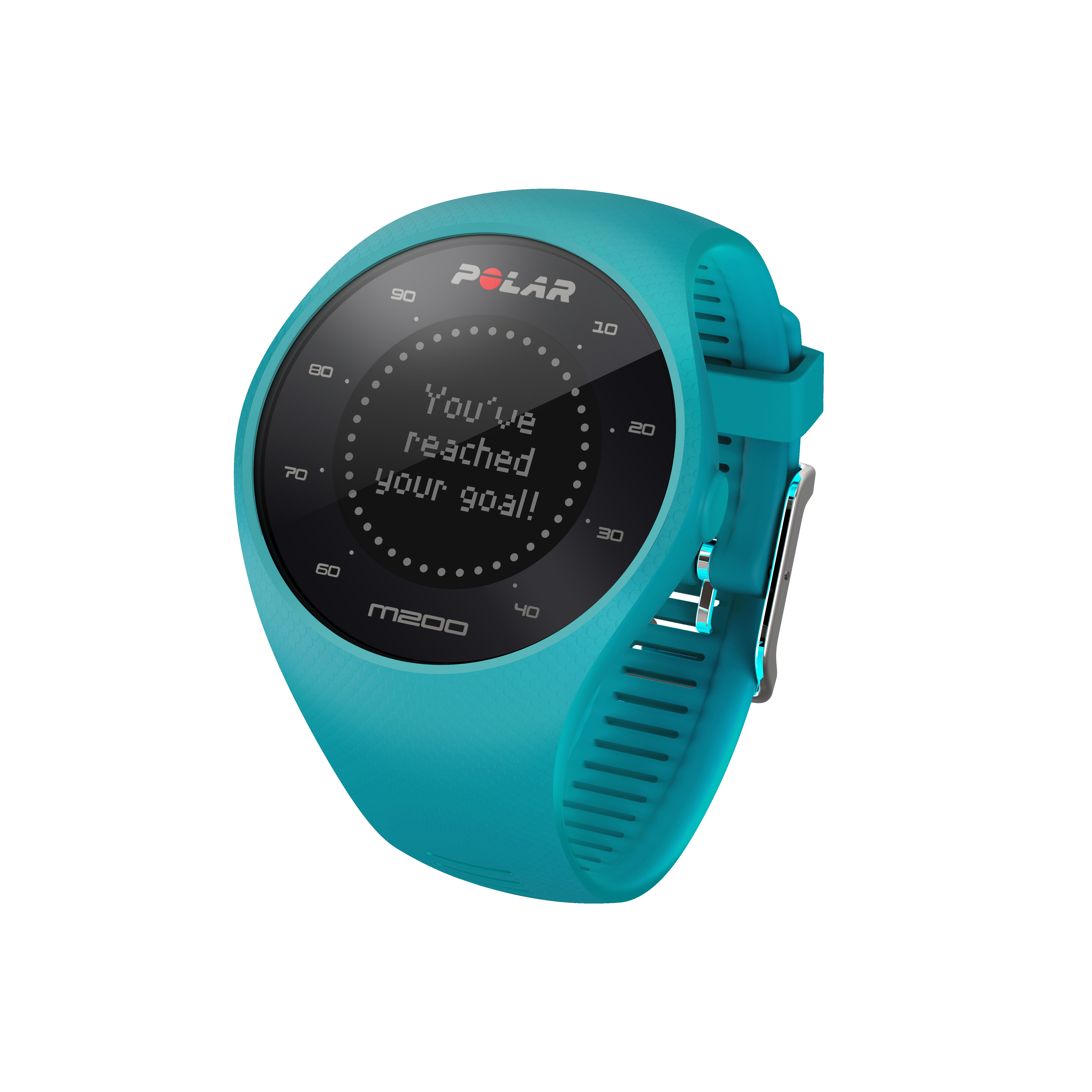 POLAR M 200 BLUE M/L, Fitness Uhr, 150-210 mm, Blau