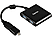 HAMA 00012325 - Concentrateur USB (Noir)