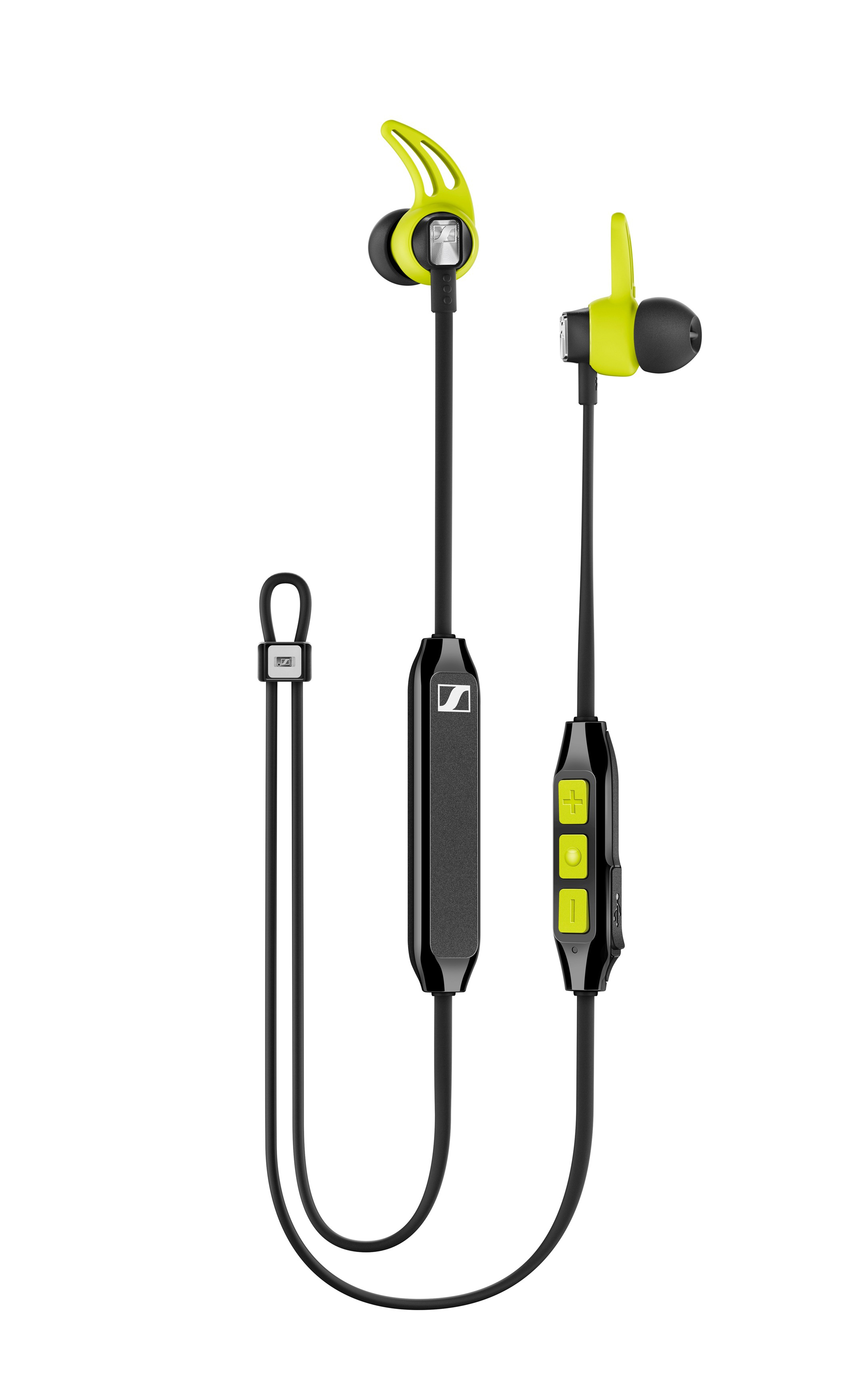 SENNHEISER CX SPORT, In-ear Kopfhörer Schwarz/Lime Bluetooth