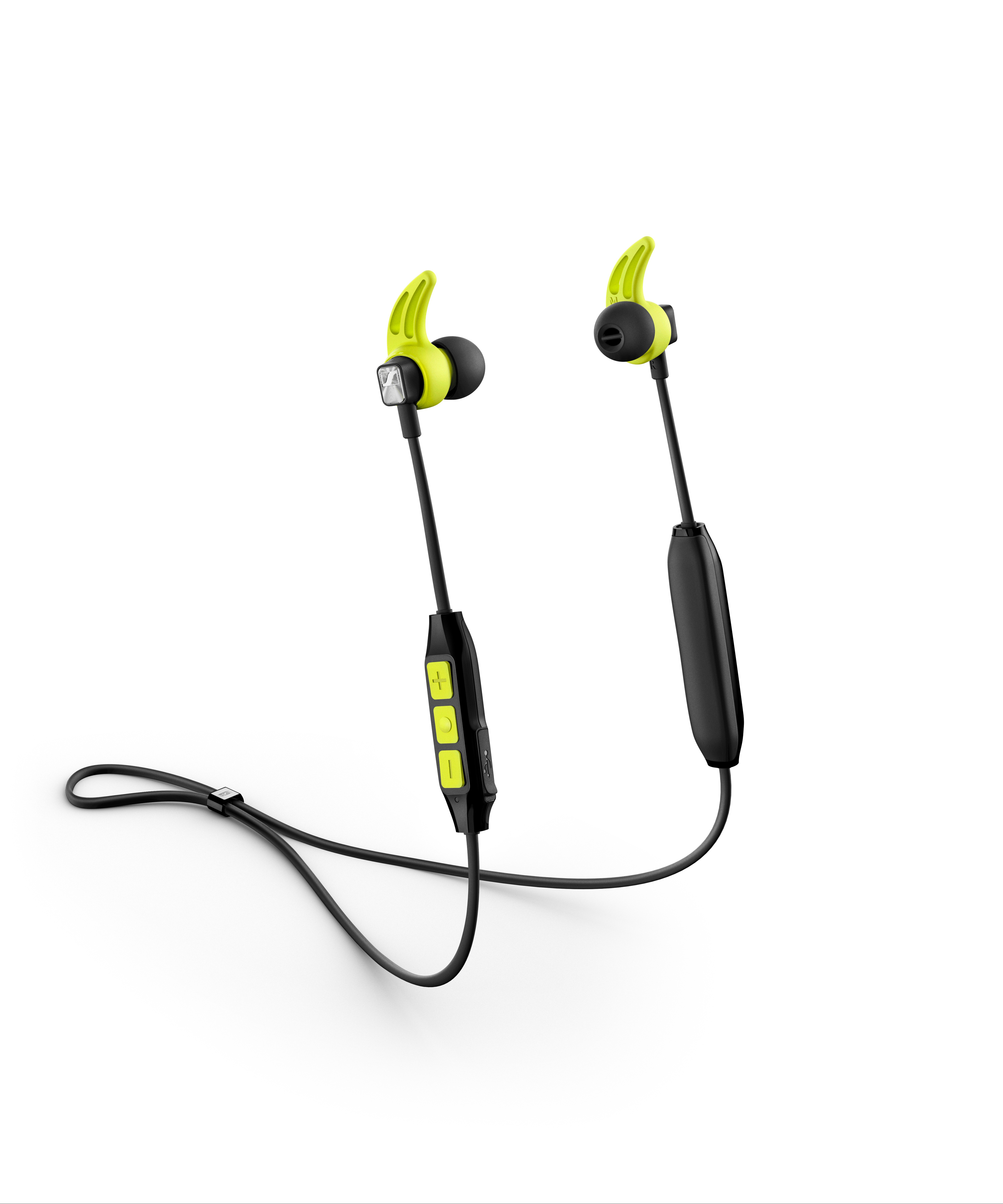SENNHEISER CX SPORT, Bluetooth Schwarz/Lime In-ear Kopfhörer