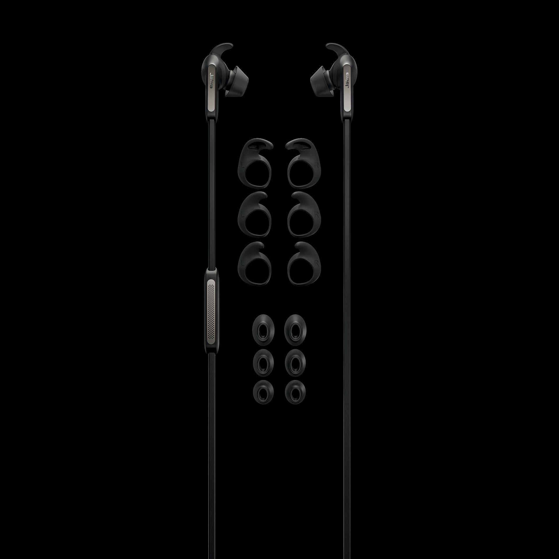 JABRA Elite 65e, In-ear Kopfhörer Bluetooth Schwarz/Silber