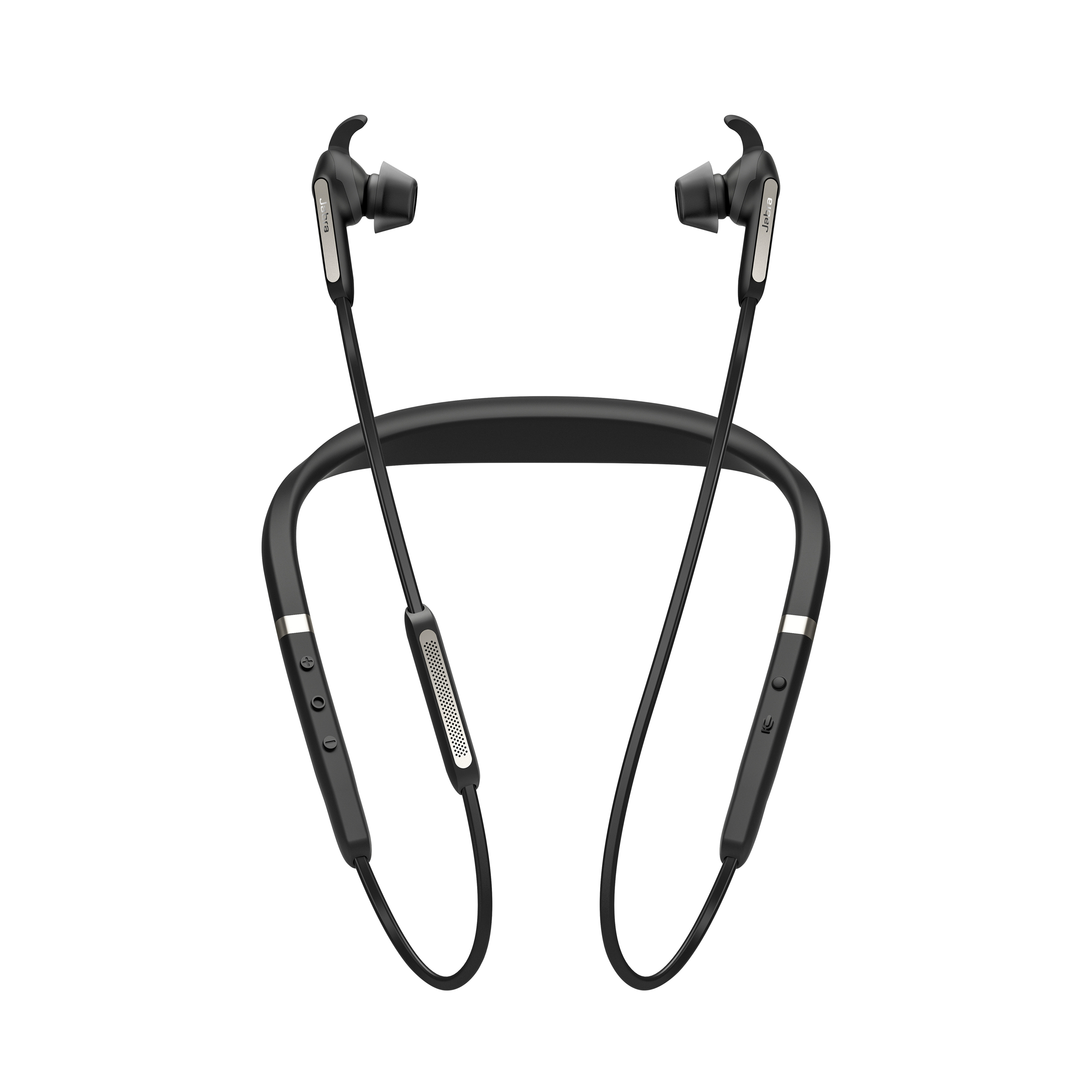 JABRA Elite 65e, In-ear Kopfhörer Bluetooth Schwarz/Silber