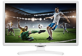 LG 24TK410U-WZ 24" 60 Ekran Uydu Alıcılı Beyaz LED TV