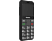 PANASONIC Outlet KX-TU150 fekete nyomógombos kártyafüggetlen mobiltelefon időseknek