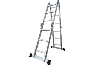 FIELDMANN FZZ 4007 Négyágú összecsukható aluminium létra, 3,6 m