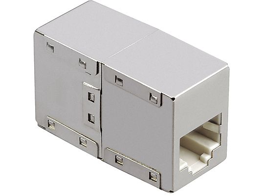 HAMA Netzwerkadapter - Netzwerkadapter, Cat-6, Silber